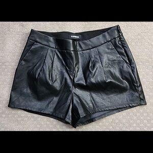 Express Women's High Waist Black Shorts
